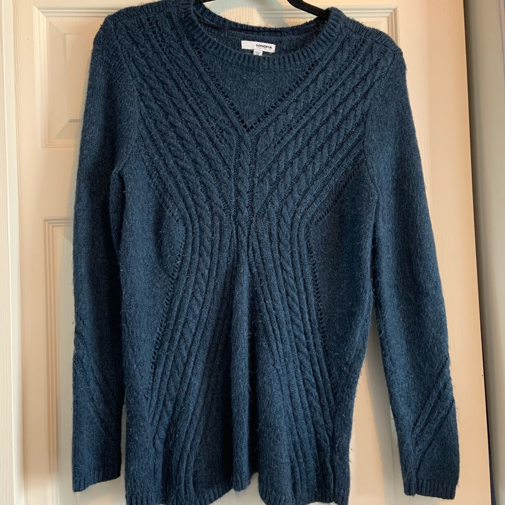 Blue sweater